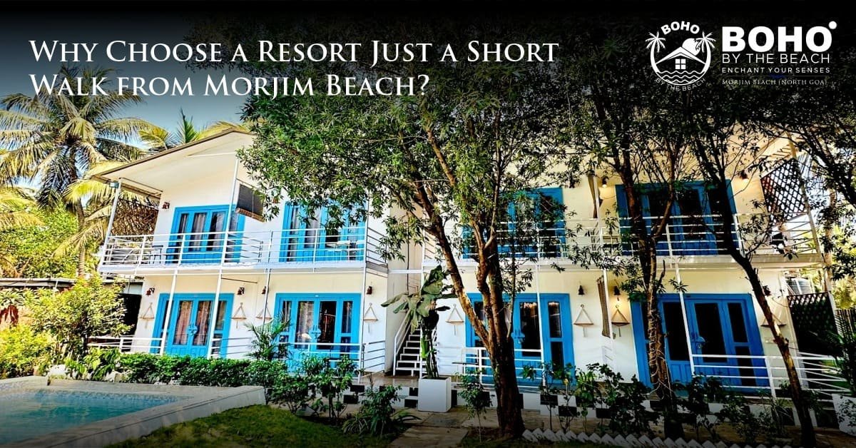 Why Choose a Resort Just a Short Walk from Morjim Beach?
