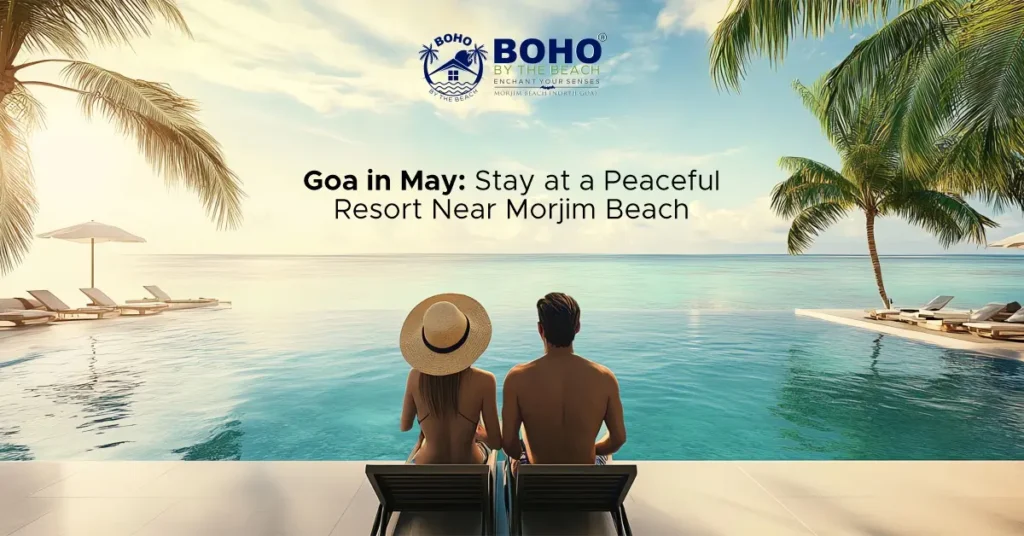 Resort near Morjim beach