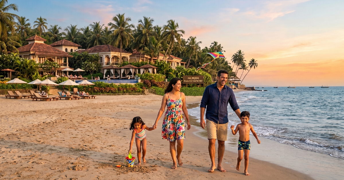 Best Resort in Morjim for a Family Vacation