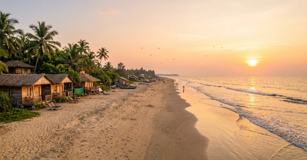 resorts near Morjim Beach